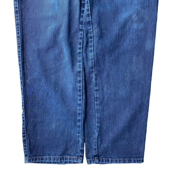 90s Marithe Francois Girbaud Straight Leg Vintage Jeans Designer Blue Navy Loose - Picture 2 of 9
